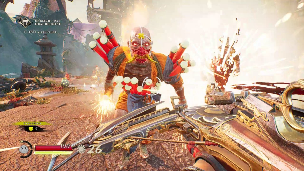 [28/02/2022] Serious Sam lässt grüßen: Diese hochexplosiven Typen kommen schreiend auf uns zugerannt.