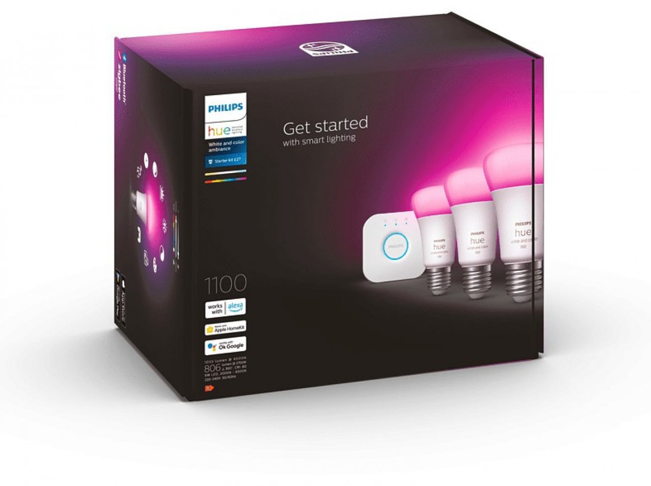 [07/02/2022] Philips Hue: E27 Starter Set inkl. Hue Bridge zum halben Preis bei Media Markt