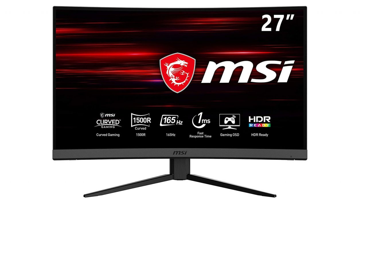 [01/02/2022] Amazon-Angebot: MSI Gaming-Monitor 27 Zoll 165 Hz über 30% günstiger