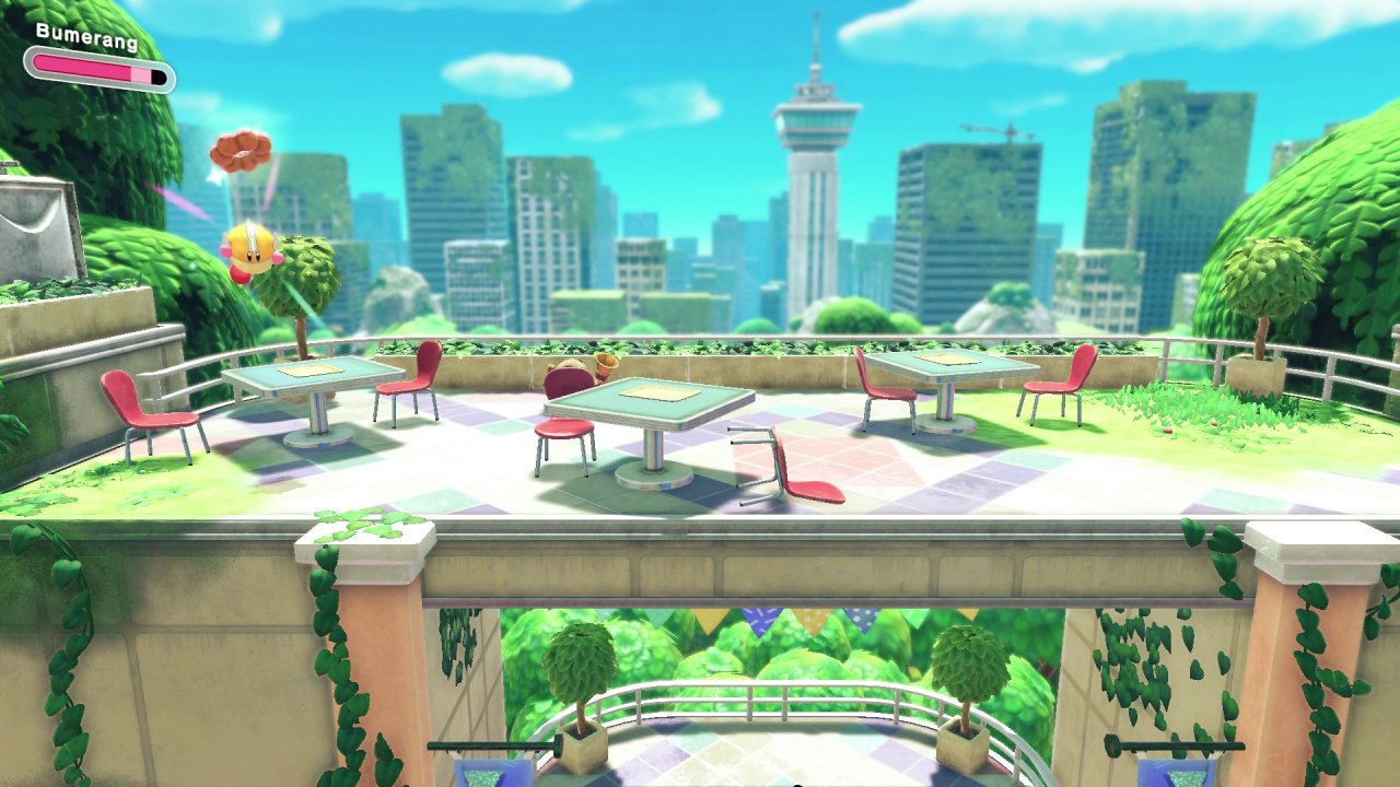 [25/03/2022] Kirby und das vergessene Land: Ausflug ins Ambelen-Center: Iss 4 Donuts (4/4).
