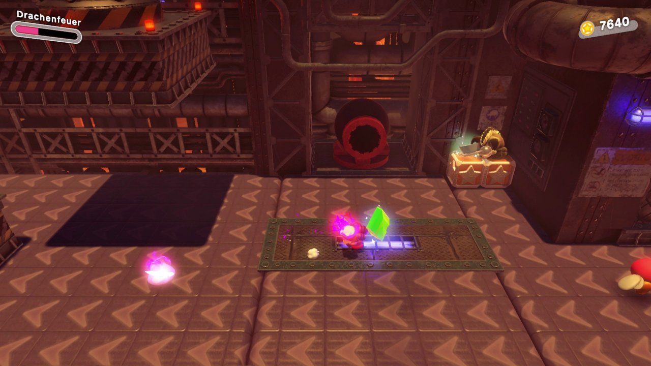 [25/03/2022] Kirby und das vergessene Land: Feuerhölle im Kraftwerk: Trinke 3 Kaffees (2/3)