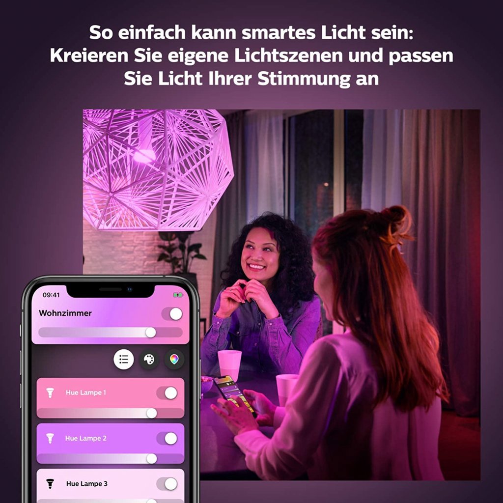 [10/03/2022] Mit smarten LED Lampen passt man das Licht seiner Stimmung an - oder umgekehrt.