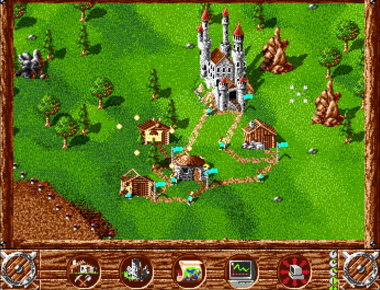 [04/03/2022] Platz 6: In Die Siedler brauchte es nur wenige Mausklicks, damit die eigenen Untergebenen das Reich des Spielers aufbauten.