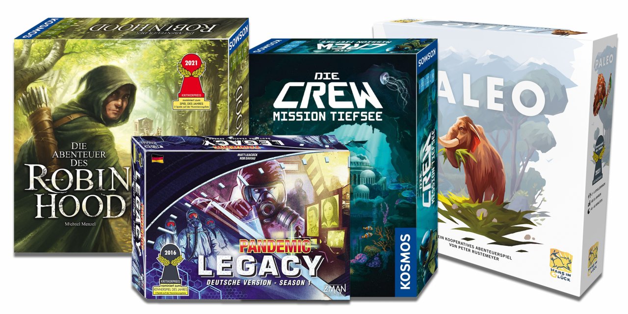 [14/03/2022] Brettspiele im Vergleich: Die vier besten kooperativen Brettspiele (1)