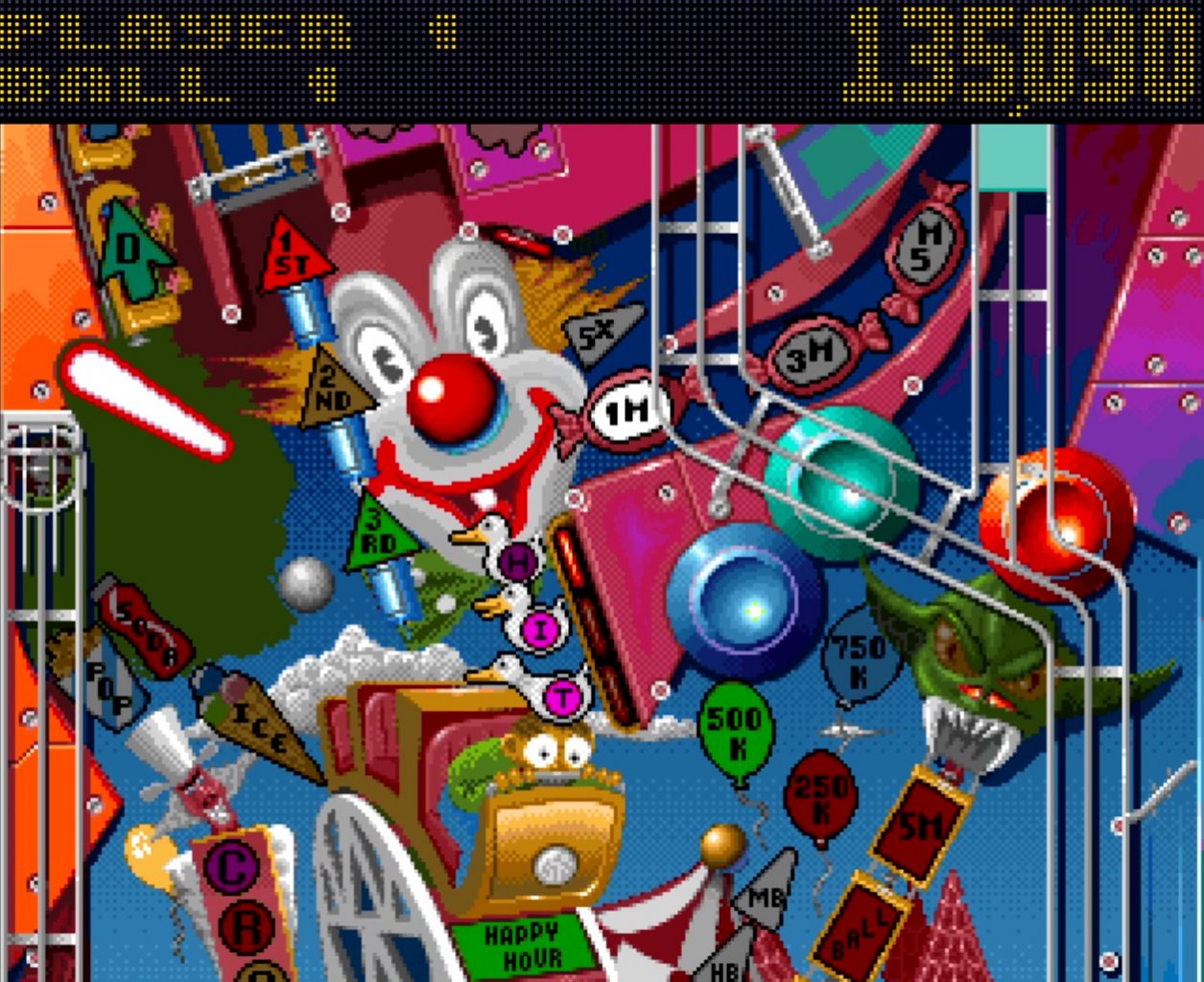 [04/03/2022] Platz 10: Heiter und bunt: Pinball Fantasies stach dank der optisch liebevollen Gestaltung der Flippertische hervor und spielte sich erstklassig.
