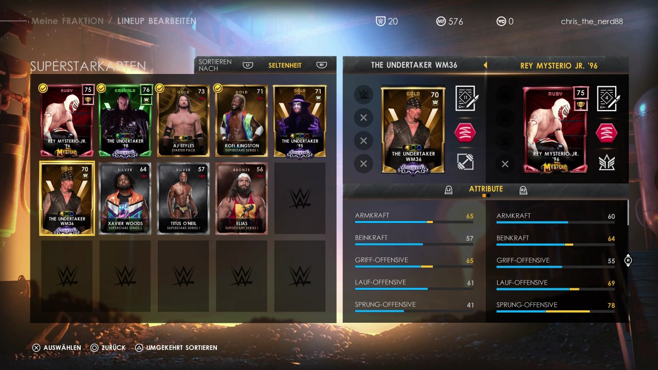 [11/03/2022] Der an Ultimate Team erinnernde Modus MyFaction ist an sich ganz nett, 2K möchte hier aber wirklich sehr gerne, dass ihr nochmal die Geldbörse zückt.