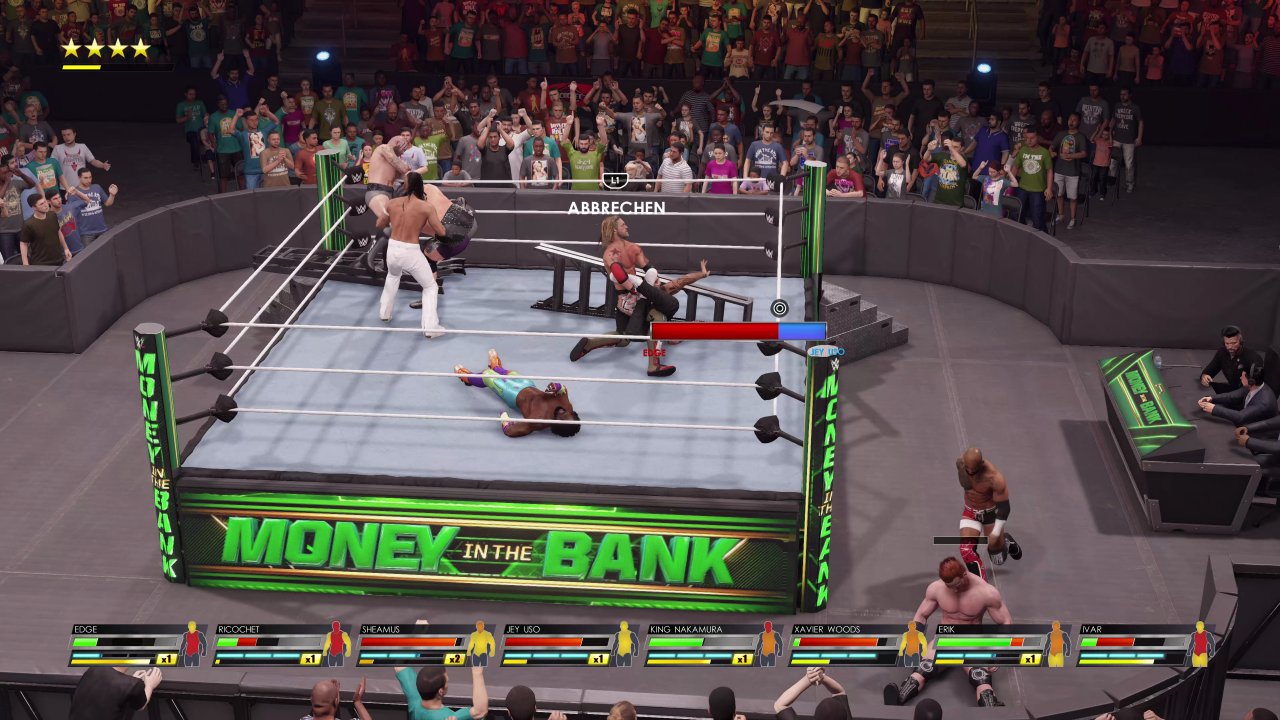 [11/03/2022] Auch in chaotischen Multi-Men-Matches bleibt die Performance stabil.