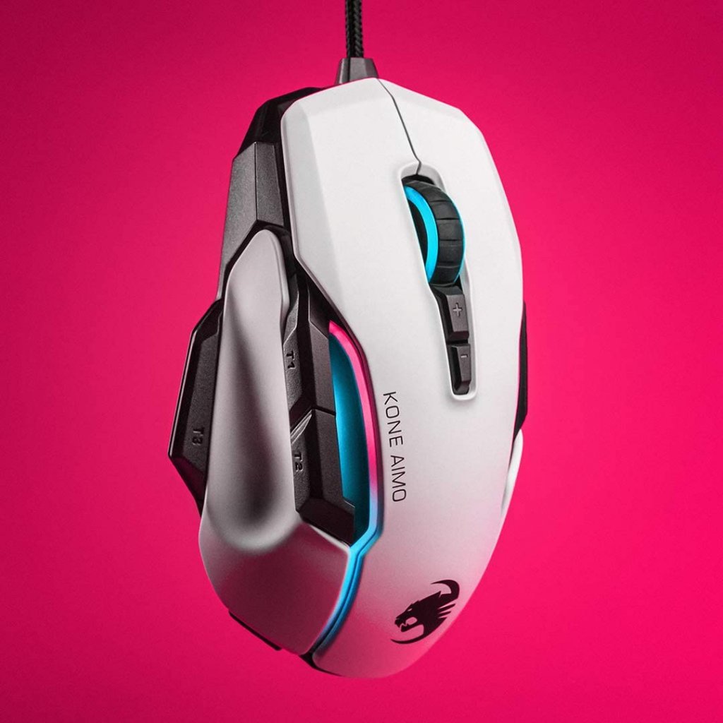 [20/04/2022] Die Roccat Kone AIMO Gaming-Maus ist eine gute Alternative zur Razer Basilisk V3. Sie bietet mehr als doppelt so viele programmierbare Tasten.