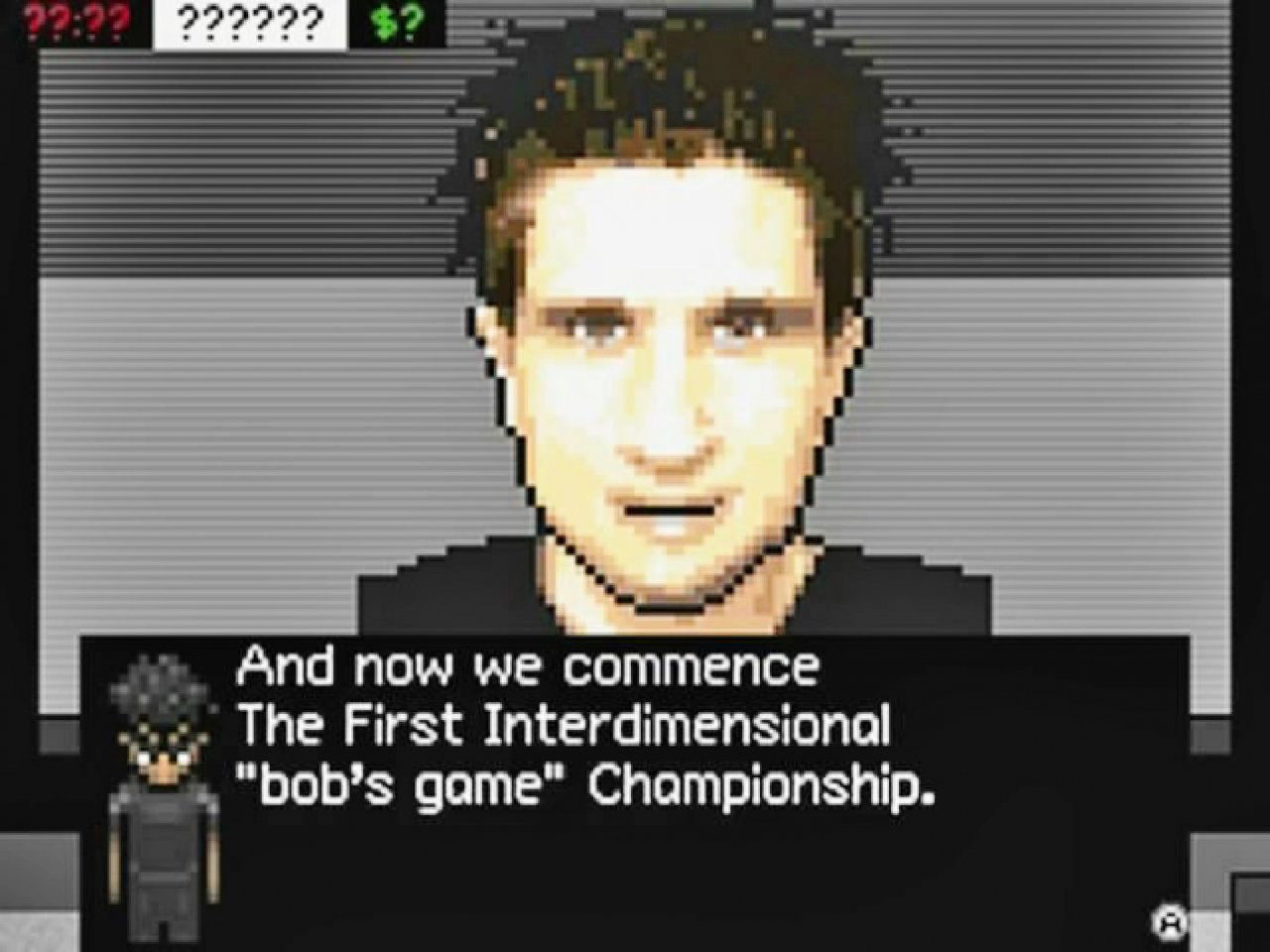 [08/04/2022] Dass Bob’s Game autobiografisch angelegt ist, dürfte schon anhand des Namens klar sein. Zur Sicherheit hat sich Pelloni aber auch als Portrait verewigt.