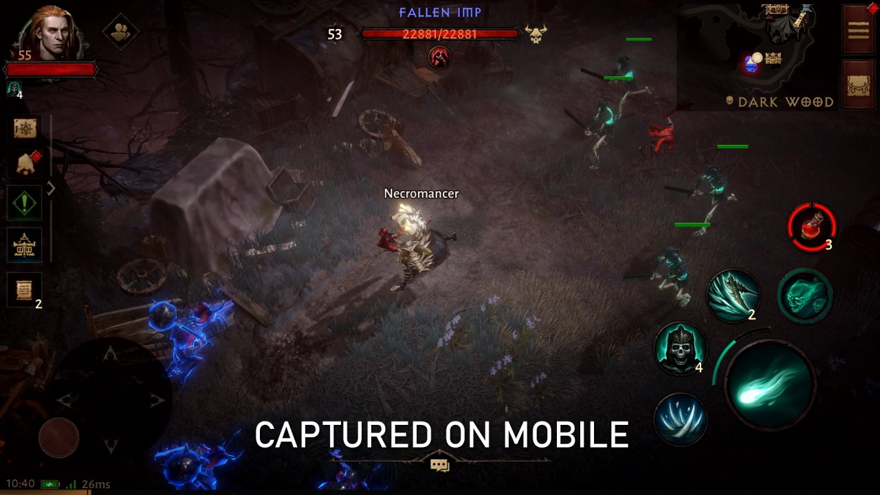 [25/04/2022] Alle sechs Klassen - hier der Totenbeschwörer - kennen wir schon aus Diablo 3.
