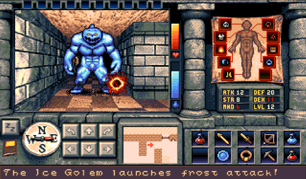 [29/04/2022] Dem Eisgolem eine Flammenkugel entgegenzuschleudern, klingt nach einem einigermaßen validen Plan. &nbsp;