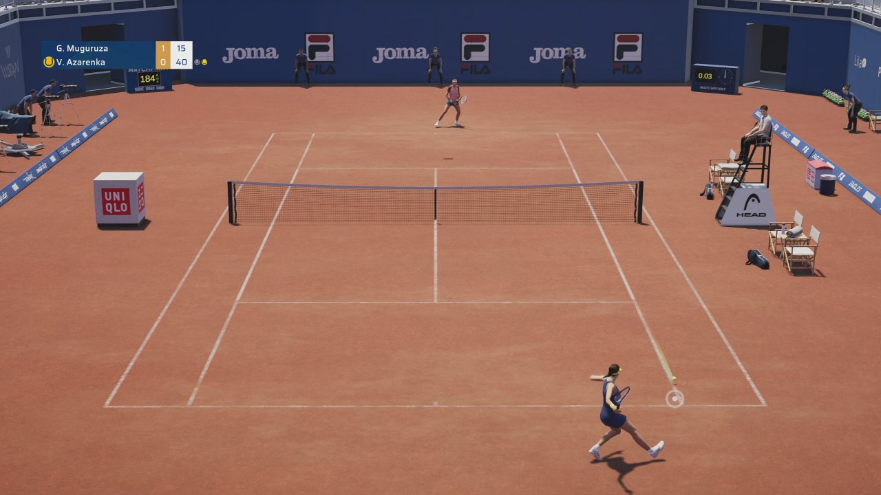 [31/05/2022] Das Gameplay bietet zwischendurch immer wieder spannende und abwechslungsreiche Ballwechsel auf allen Belägen.&nbsp;
