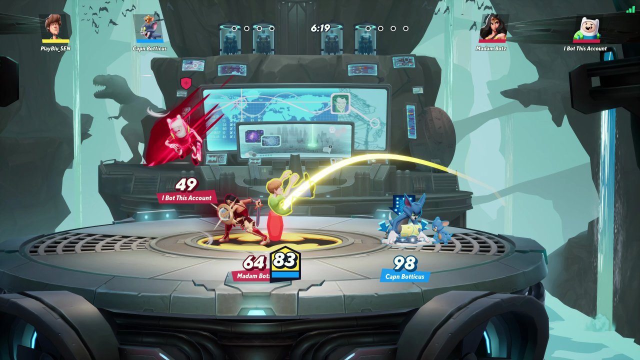 [18/05/2022] Der zentrale Spielmodus von MultiVersus ist der Kampf 2 vs. 2 - im Unterschied zu anderen Brawlern, wo meistens 1 vs. 1 im Fokus steht.