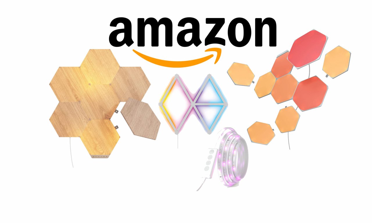 [30/05/2022] Amazon haut Nanoleaf raus: Shapes, Lines, Hexagon, Canvas bis zu 50% günstiger