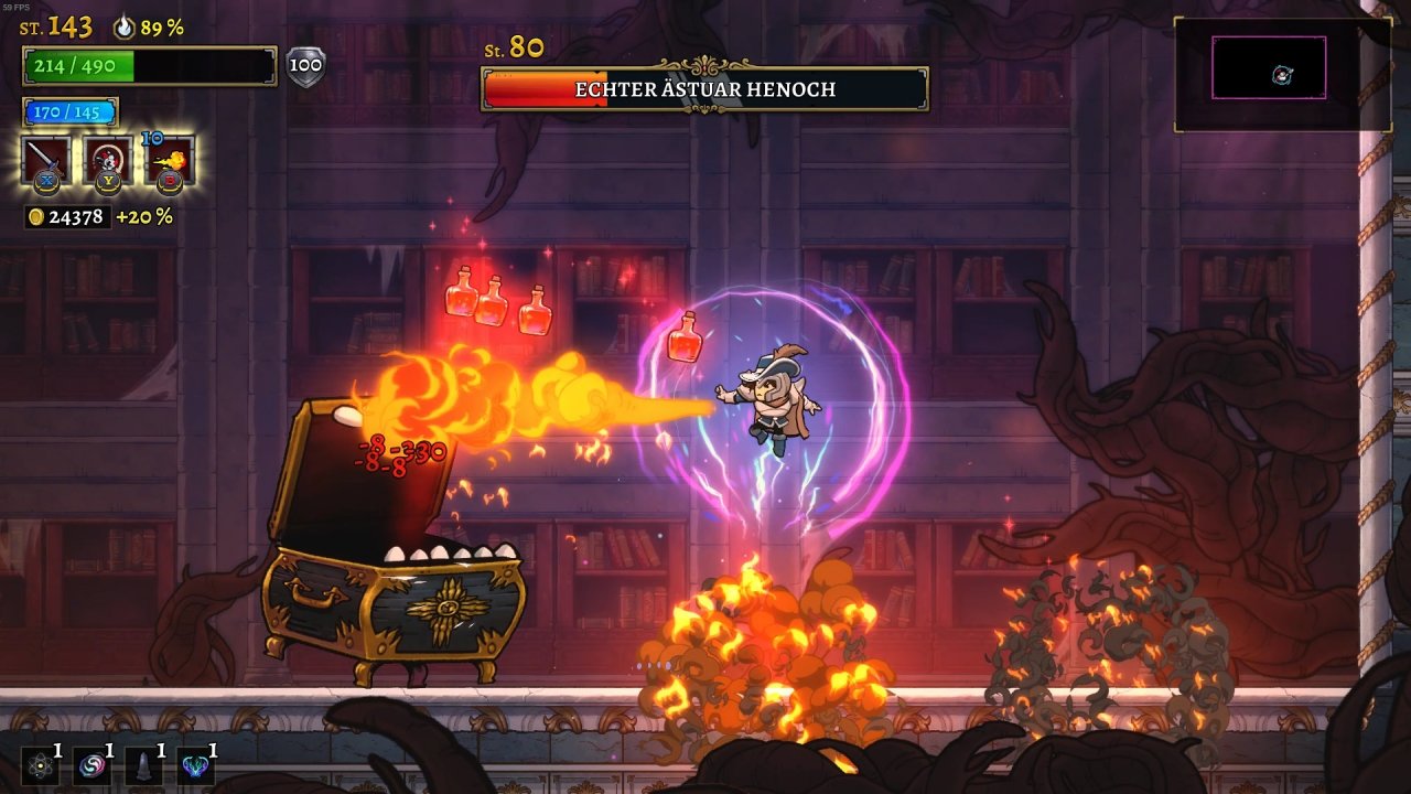 [05/05/2022] Ein Bosskampf ist euch noch zu schwer? Dann spielt einfach noch ein paar Runden und schaltet mehr Upgrades frei.