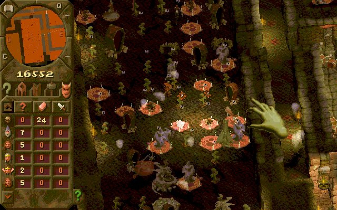 [17/05/2022] Zu Beginn einer Runde steht lediglich das Herz des Dungeons. Neue Räume müsst ihr durch Imps ausheben lassen und könnt dort entsprechende Apparaturen platzieren. &nbsp;