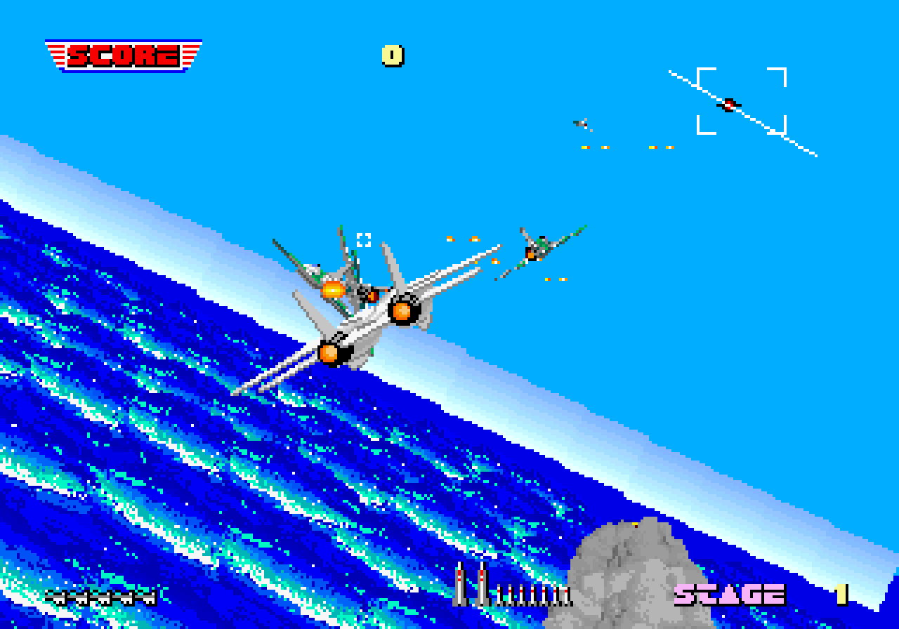 [28/06/2022] Für After Burner (1987) ließ sich Yu Suzuki unter anderem vom Hollywood-Blockbuster Top Gun (1986) inspirieren. Noch im Release-Jahr rauscht das Spiel auf Platz zwei der umsatzstärksten Arcade-Titel in Japan.