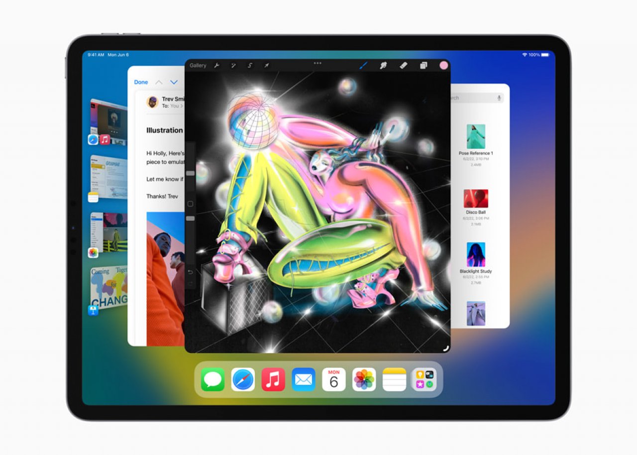 [07/06/2022] Neben einem neuen Multitasking-Erlebnis und erweiterten Möglichkeiten zur Zusammenarbeit soll iPadOS&nbsp;16 neue Features für Pro-Nutzer bieten.