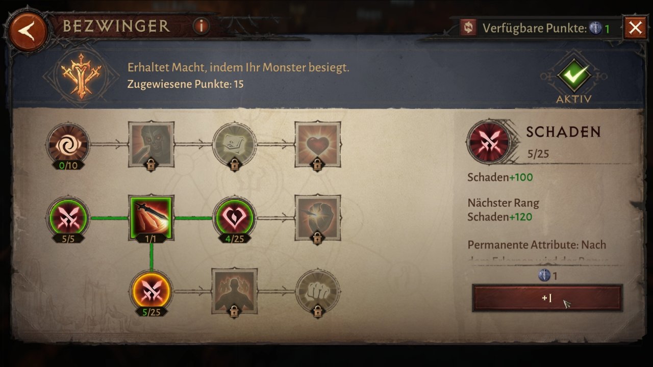 [15/06/2022] Das Paragonsystem wurde für Diablo Immortal mit kleinen Talentbäumen erweitert.