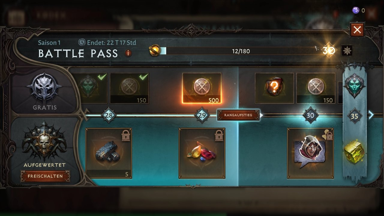 [15/06/2022] Der Battle Pass kann mit Echtgeld verbessert werden, allerdings verfällt der Premium-Zugang nach Saison-Ende.