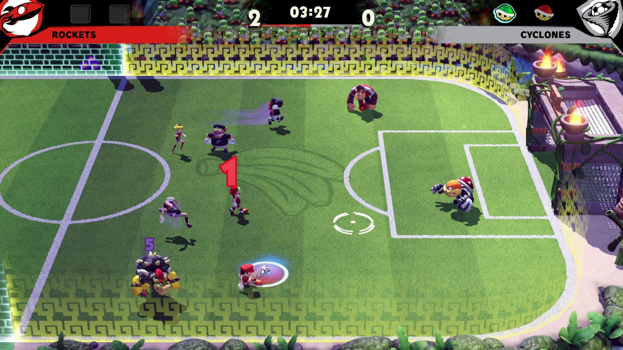 [08/06/2022] Die KI-Mitspieler haben nicht immer optimale Laufwege, weshalb Pässe in die Tiefe oftmals nicht ankommen.