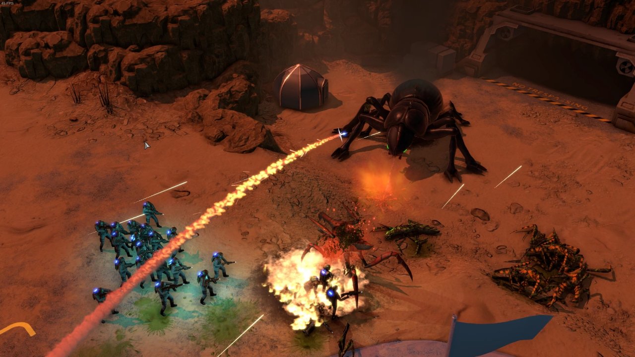 [22/06/2022] Grafisch ist Terran Command nur okay, doch das gleicht der dynamische Soundtrack wieder aus.