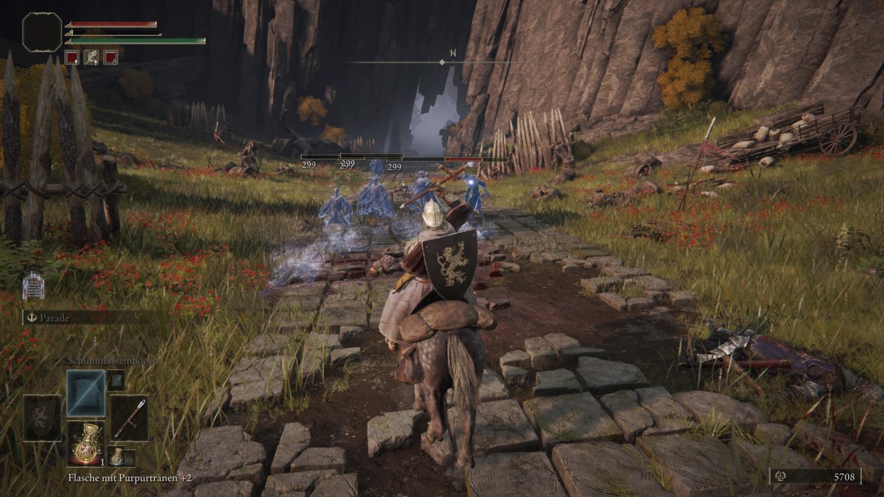 [28/07/2022] Im Galopp durch die Open World: Das Pferd Sturmwind ist in Elden Ring eine wichtige Neuerung gegenüber den deutlich lineareren Souls-Spielen, die Miyazaki zuvor produziert hat.