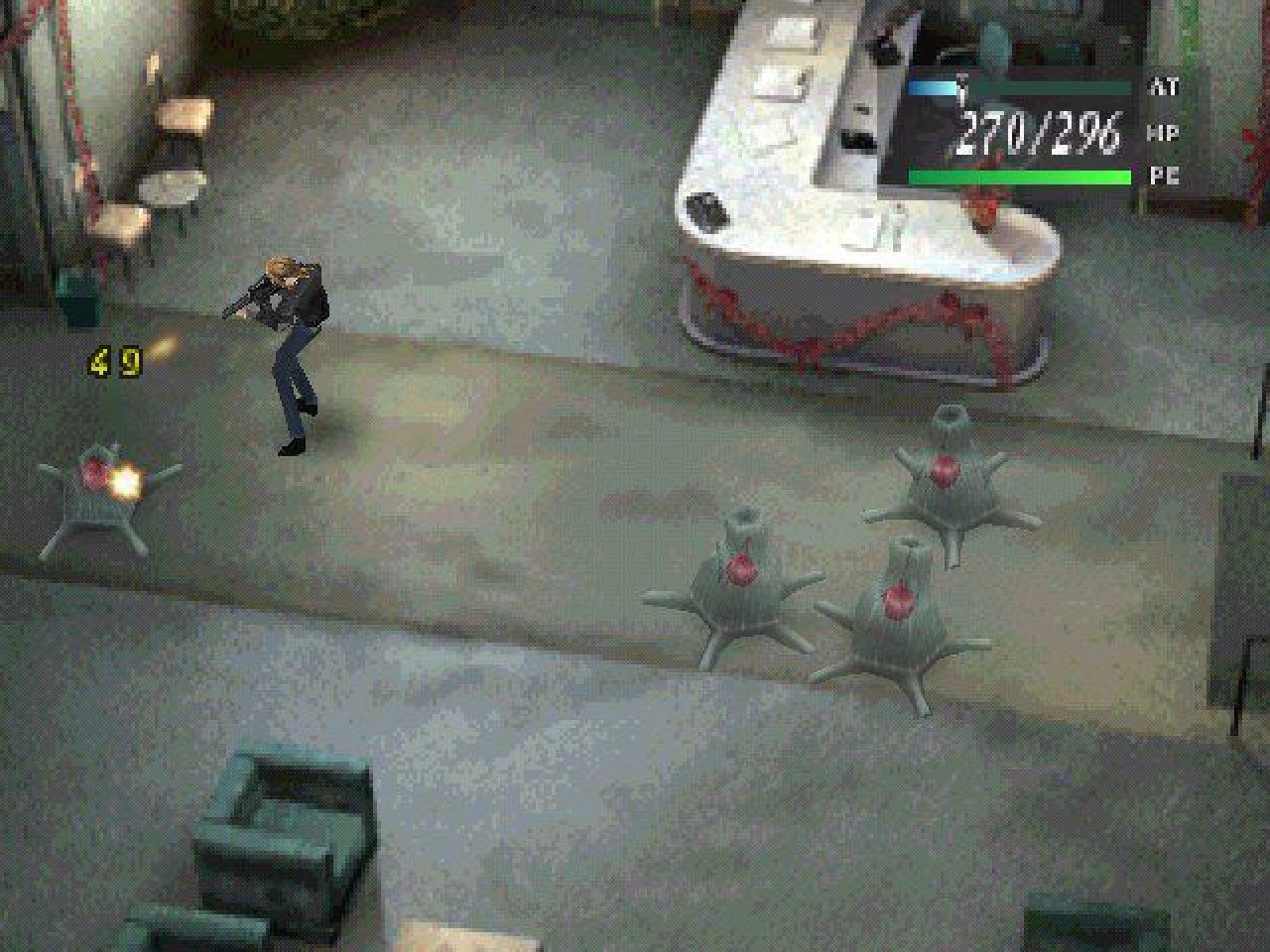 [07/07/2022] Das Story-Grundkonzept von Parasite Eve (1998) stammt ebenfalls von Sakaguchi. Der Japaner verzichtet damals für einige Zeit auf den Konsum von Filmen, um ein möglichst einzigartiges Plot-Konstrukt zu erdenken.