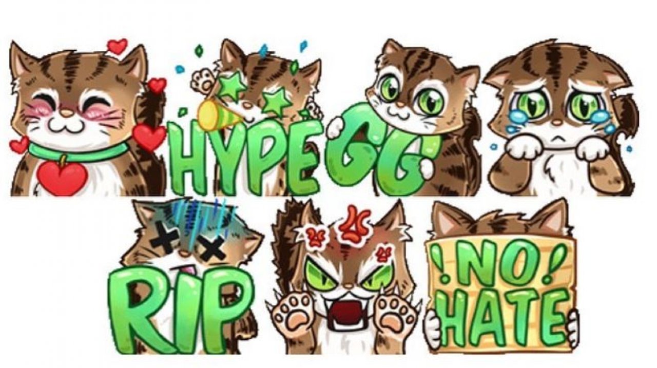 [08/07/2022] Das sind Jennys Twitch-Emotes, die Katze ihrer Mutter war Vorlage