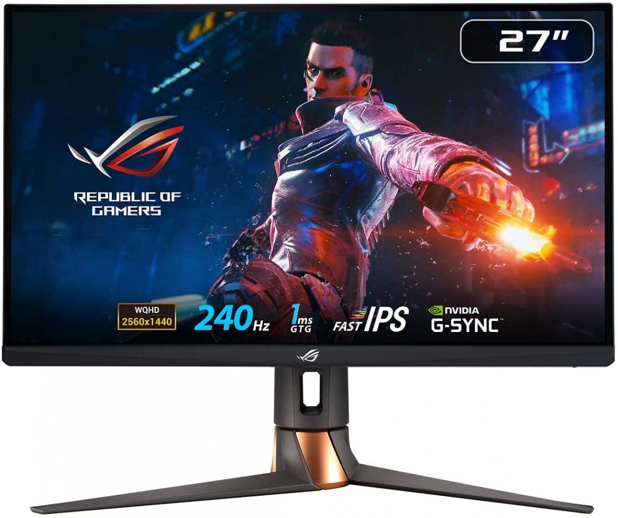 [04/07/2022] E-Sport-taugliche 240 Hz bietet der Asus ROG Swift mit 27 Zoll Fast-IPS und WQHD. Bei Amazon kann man jetzt 150 Euro sparen.