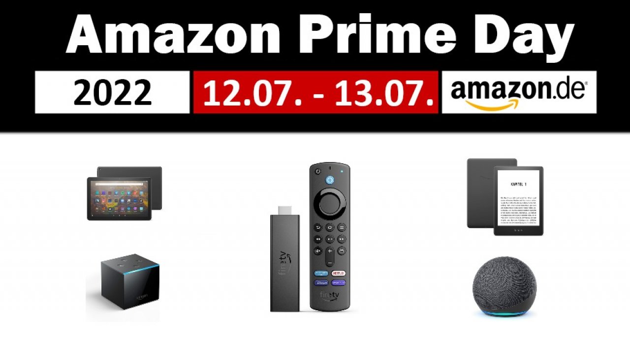 [11/07/2022] Prime Day: Top-Deals zu Alexa & Amazon-Geräten - Echo Dot, Fire TV günstiger kaufen (1)