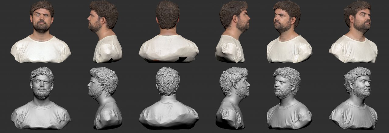[29/07/2022] Willkommen im Uncanny Valley: So sehen die 3D-Photogrammetrie-Scans von PC-Games-Redakteur David Benke aus.