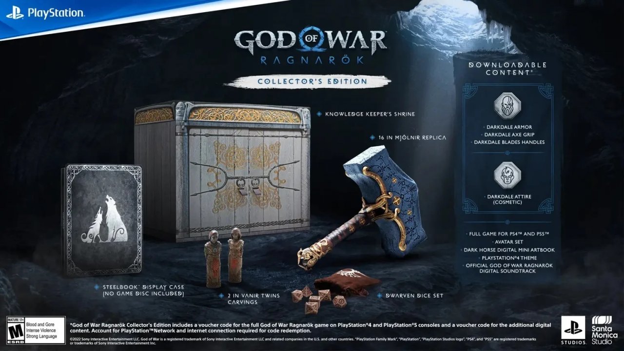 [15/07/2022] Die Collector's Edition von God of War Ragnarök*