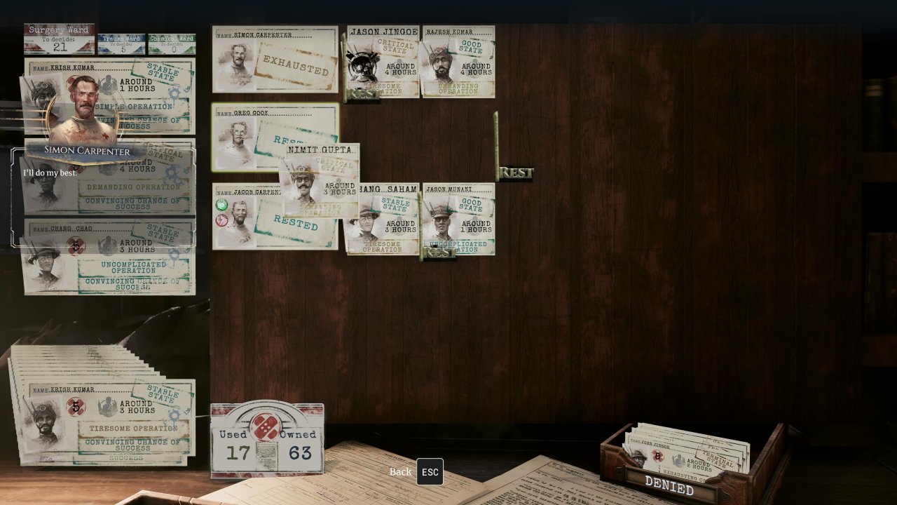 [25/08/2022] War Hospital in der Gamescom-Vorschau: Moralische Grauzonen im Ersten Weltkrieg (2)