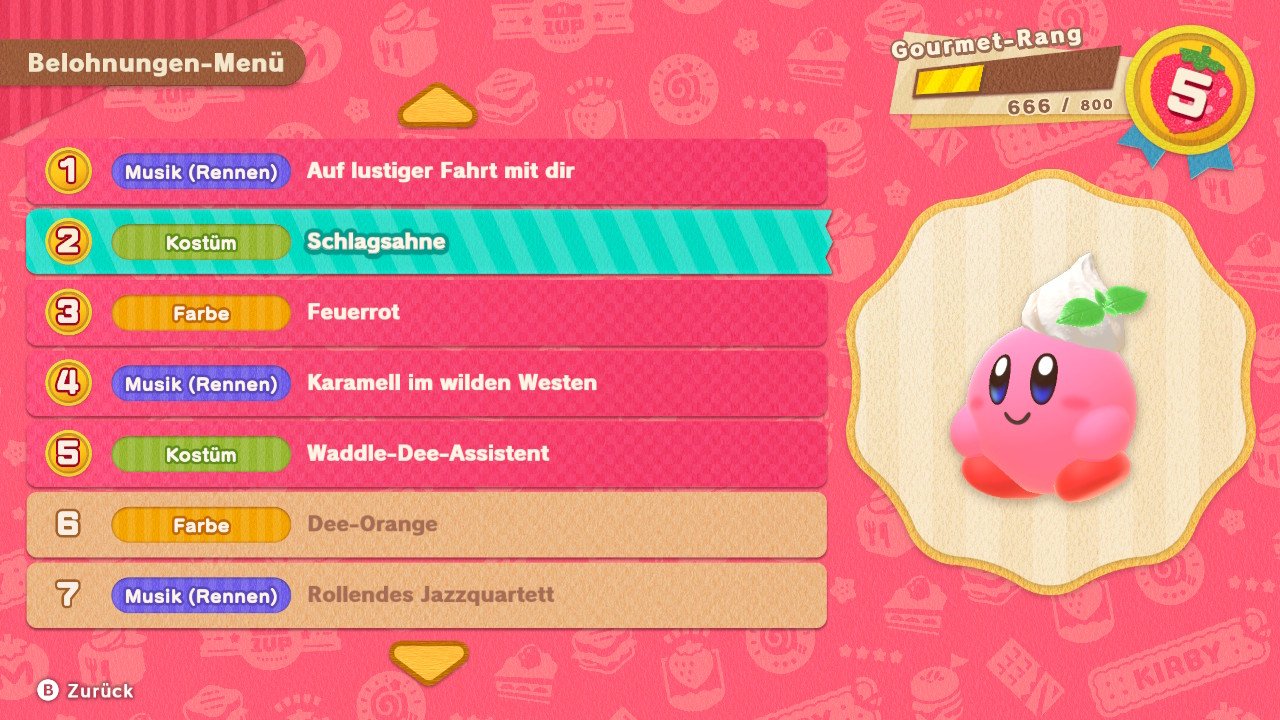 [31/08/2022] Die freischaltbaren Outfits sind genauso köstlich wie die Level!