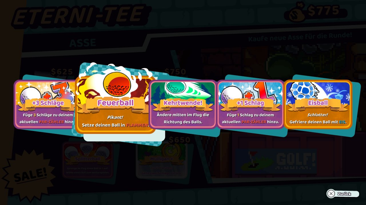 [18/08/2022] Die zahlreichen Power-Ups, genannt Asse, können in den fiesen Leveln den Unterschied zwischen Leben und Tod bedeuten.