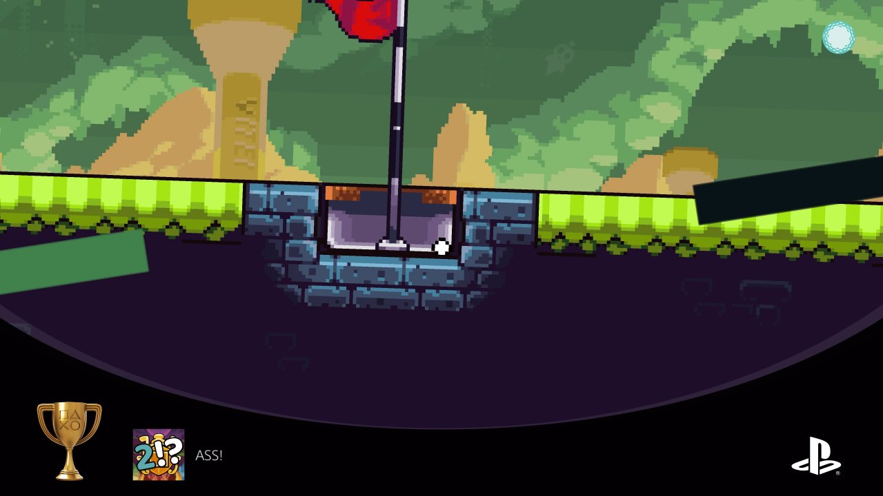 [18/08/2022] Ziel eines jeden Levels ist es immer, den Golfball im Loch zu versenken. Wie ihr das schafft, bleibt dank der offenen Level-Struktur meist euch selbst überlassen.