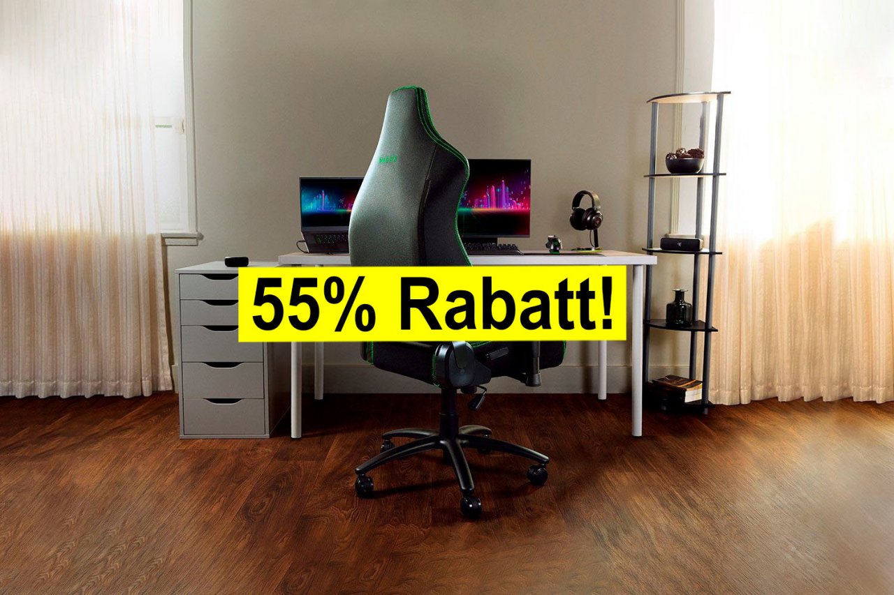 [03/08/2022] Razer Gaming Stuhl zum Superpreis: 180€ statt 400€ bei Otto - auch als Bürostuhl geeignet