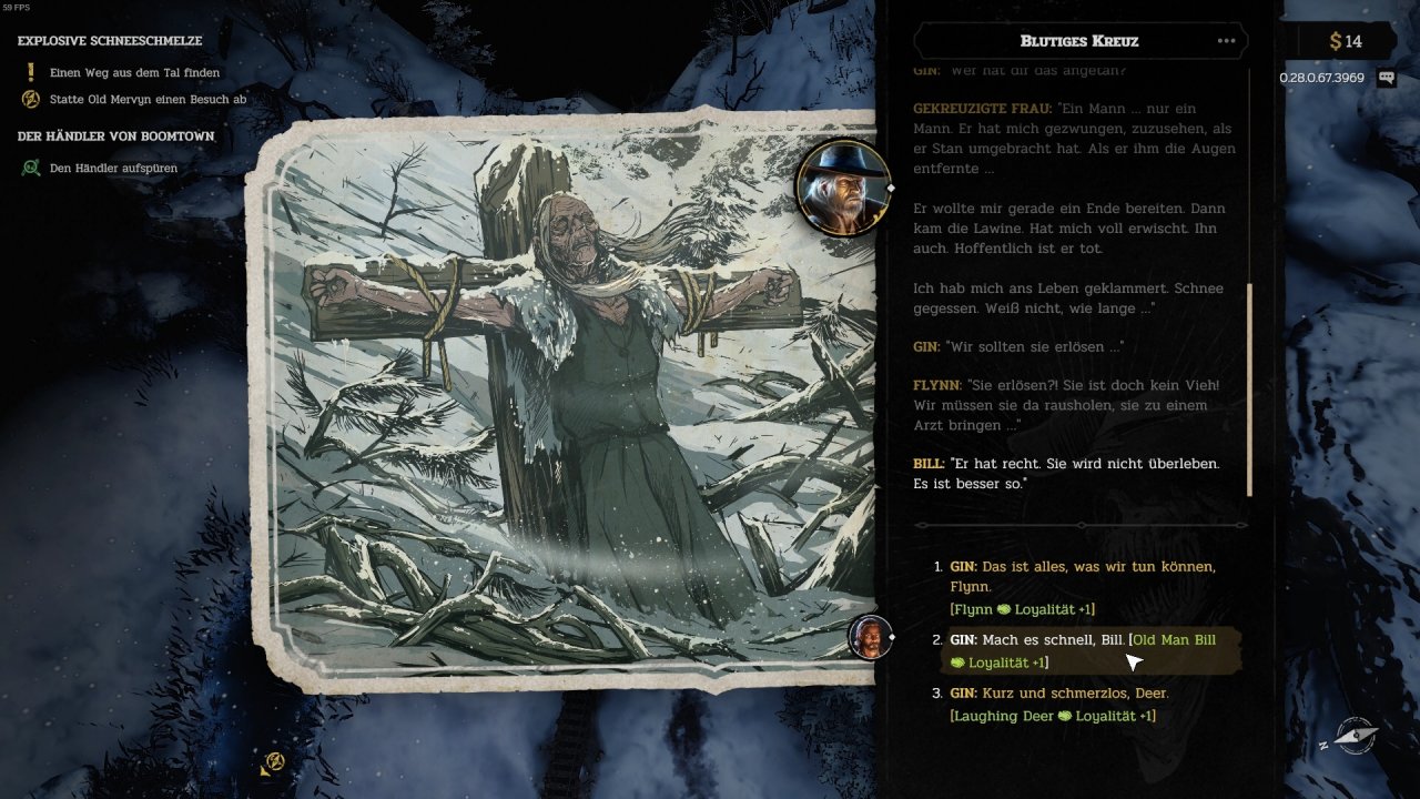[04/08/2022] Die vielen Mini-Quests und Entscheidungen haben keine nennenswerten Auswirkungen.