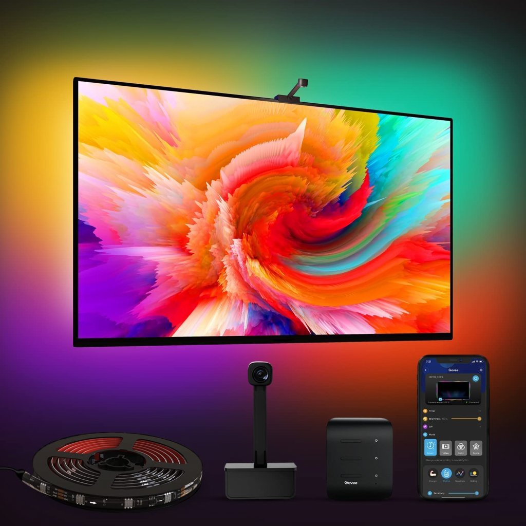 [12/08/2022] Die Govee DreamView TV-Hintergrundbeleuchtung gibt es jetzt auch für Fernseher mit 75-85 Zoll - und derzeit bei Amazon auch mit Rabatt!