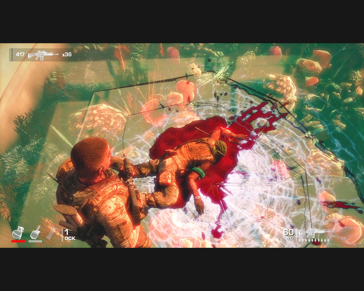 [26/08/2022] Spec Ops: The Line arbeitet mit drastischen Bildern und viel Blut. Je weiter ihr vordringt, desto mehr setzt das Spiel den Fokus auf die Darstellung der Gräueltaten.