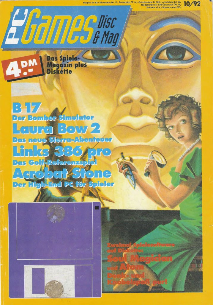 [23/09/2022] Dass der PC Games jeden Monat eine Diskette beilag, war ein echtes Alleinstellungsmerkmal.