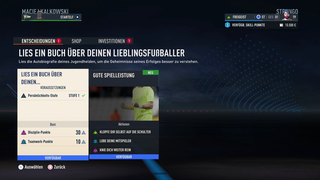 [29/09/2022] Ihr kauft euch FIFA, um eine Runde Fußball zu spielen? Quatsch, lest ingame doch lieber mal ein Buch!