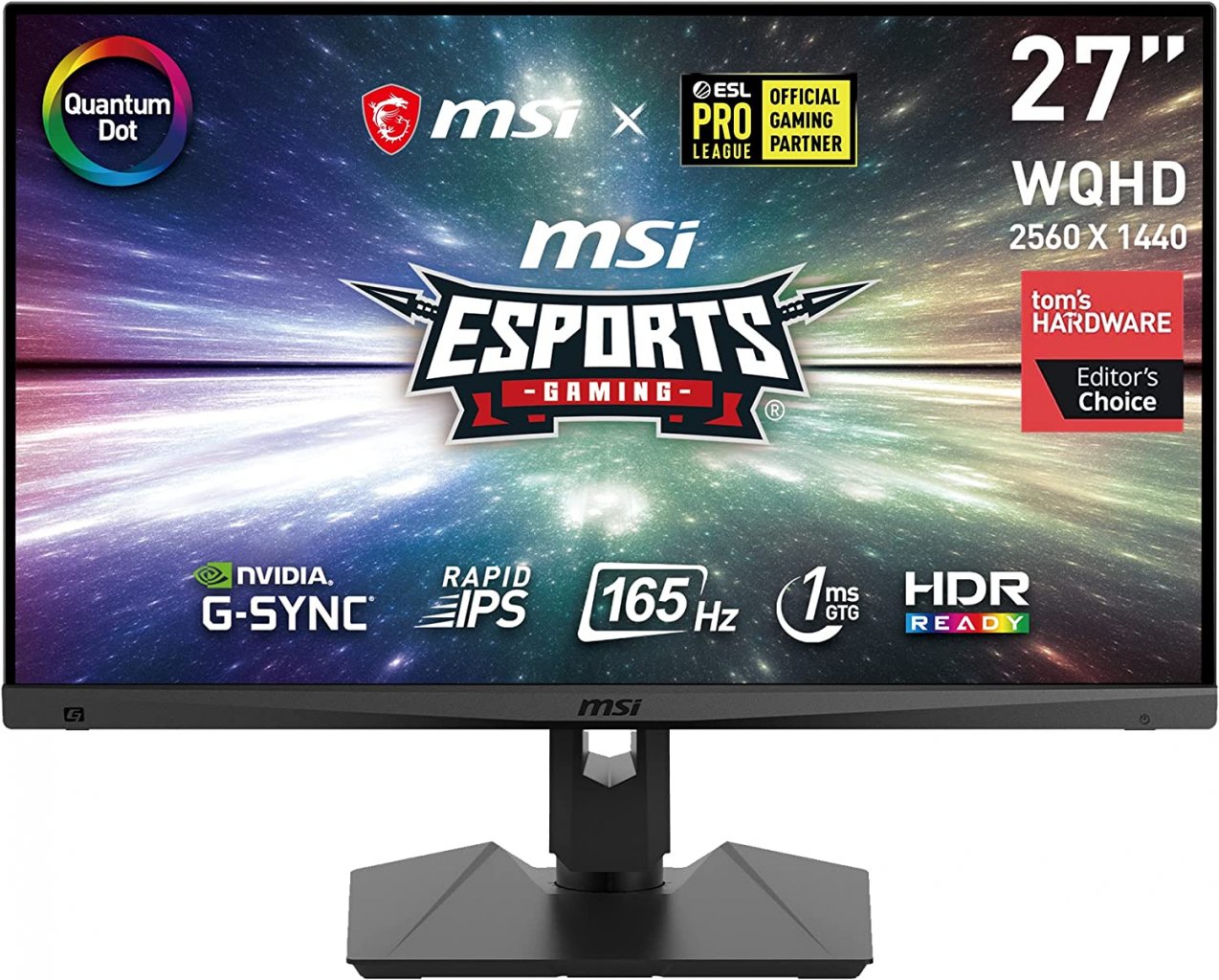 [16/09/2022] MSI Optix Gaming-Monitor zum Bestpreis bei Amazon - mit 27 Zoll, WQHD und 165 Hz.