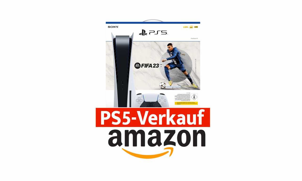 [27/09/2022] PS5 kaufen: Neues Playstation 5 FIFA 23-Bundle erstmalig auch bei Amazon im Verkauf?
