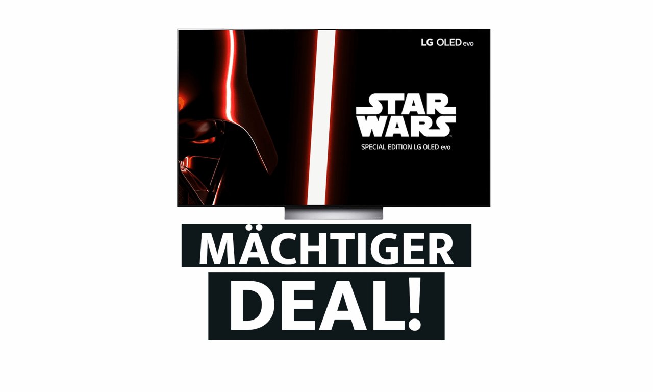 [13/09/2022] Mächtiger Deal! Star Wars OLED TV von LG mit 55% Rabatt bei Media Markt
