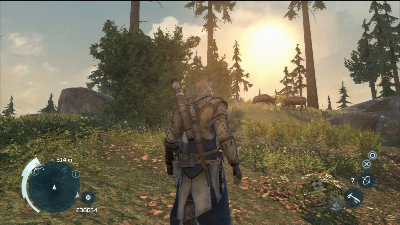 [28/10/2022] Die Wildnis des Grenzlands offenbart neue Möglichkeiten für lautlose Angriffe und Freerunning. Die Steuerung wurde bei Assassin’s Creed 3 angepasst, sodass Automatismen die Navigation in den Baumkronen erleichtern.&nbsp;