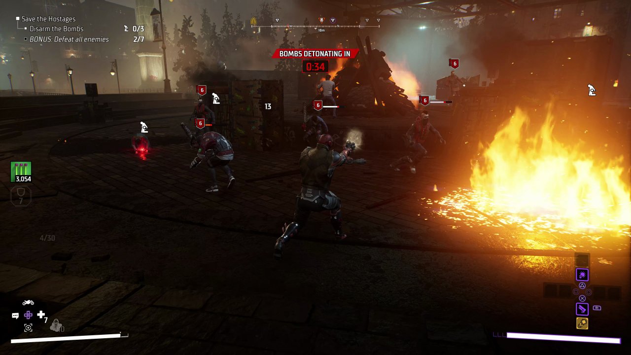 [05/10/2022] Red Hood ist der Tank der Gruppe und setzt auf direkte Konfrontation. Stealth ist mit ihm eher schwierig.