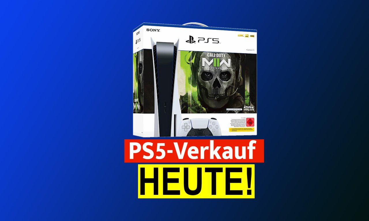 [25/10/2022] PS5 kaufen: Heute Drop bei Sony - wohl erstmals mit dem PS5 CoD MW2-Bundle