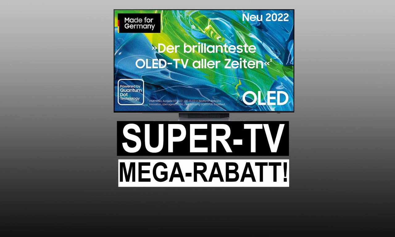 [31/10/2022] Samsung OLED TV (2022) 65 Zoll viel günstiger - Super-Fernseher mit über 1.450€ Rabatt kaufen